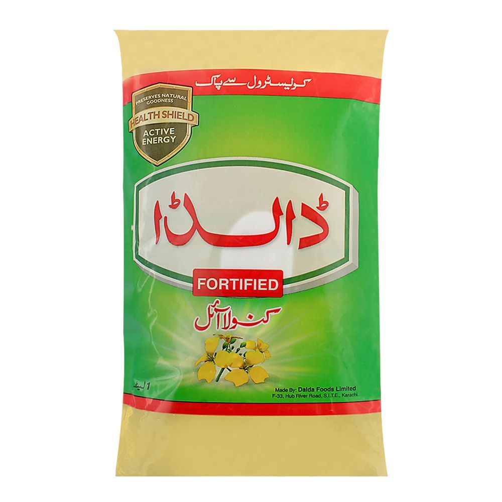 1037930-1.jpg DALDA CANOLA OIL POUCH 1 LTR - Image 1