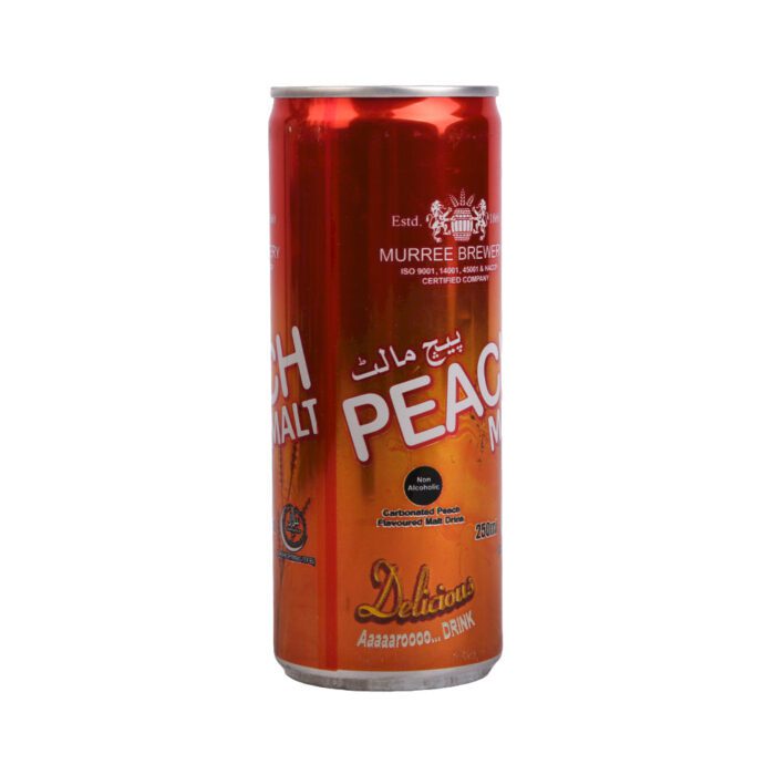 MURREE BREWERY PEACH MALT CAN 250 ML - Image 2
