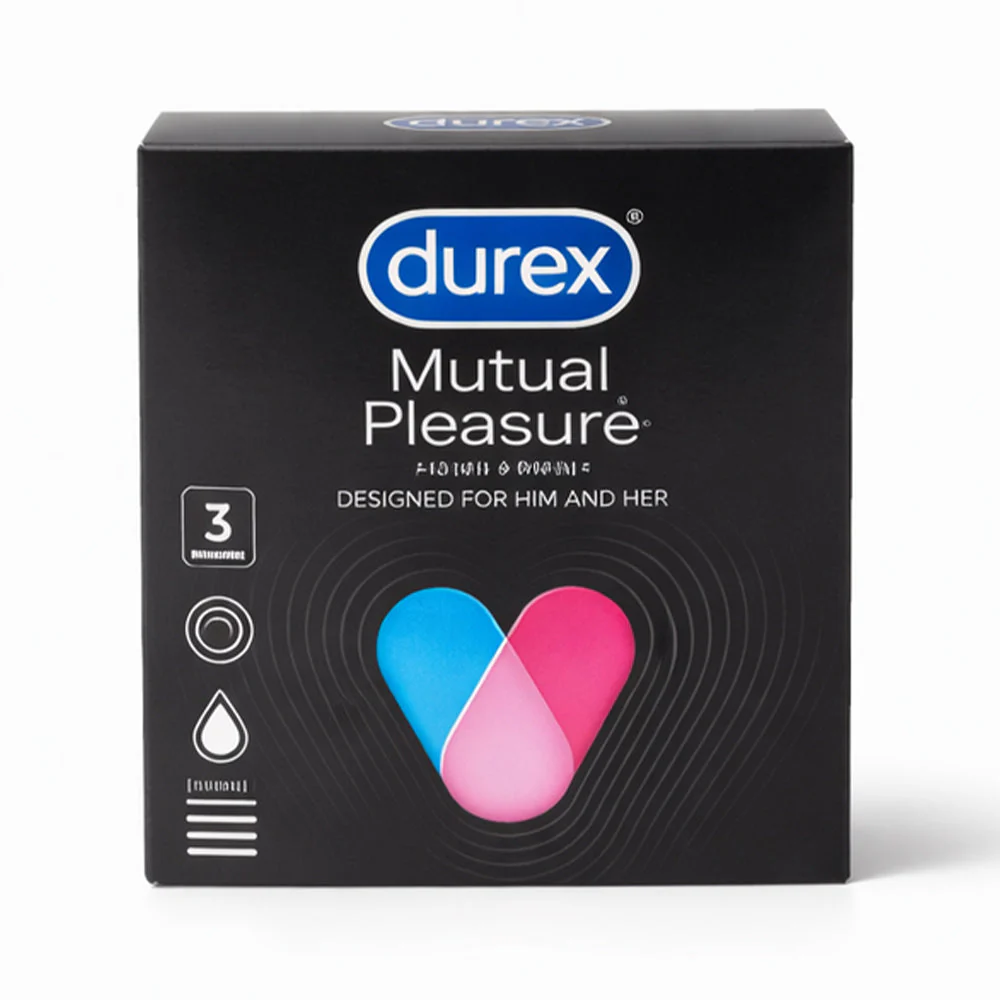 5052197003789_1723826f-5abb-4245-9097-cb770dc30a09 DUREX CONDOM MUTUAL PLEASURE 3PS - Image 1