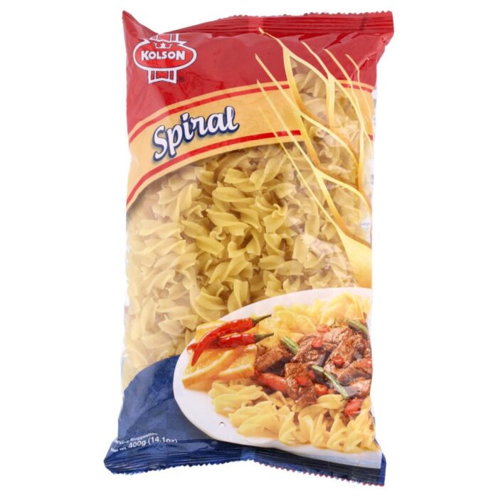 KOLSON MACARONI SPIRAL 400 GM - Image 4