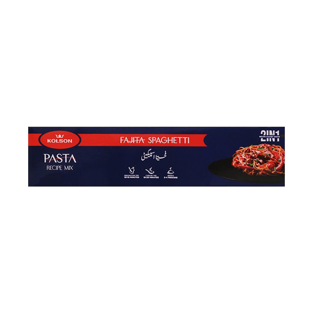 671866149952_e198414d-ade0-4003-b47d-1339c76f7c5a.jpg KOLSON FAJITA SPAGHETTI 250GM - Image 1