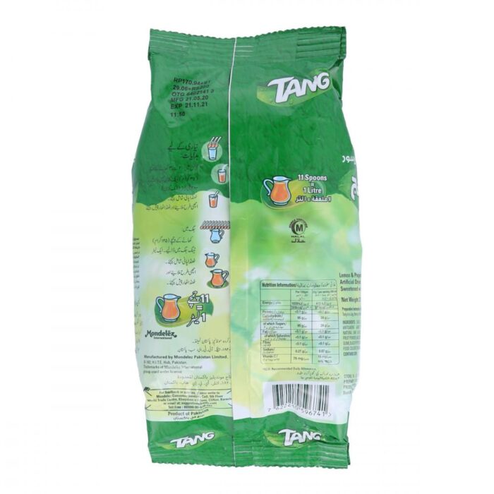 TANG INSTANT POWDER LEMON AND PEPPER 375 GM - Image 2