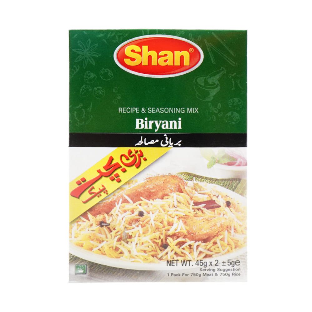 788821001276_1.jpg SHAN BIRYANI MASALA ECONOMY PACK 90 GM - Image 1