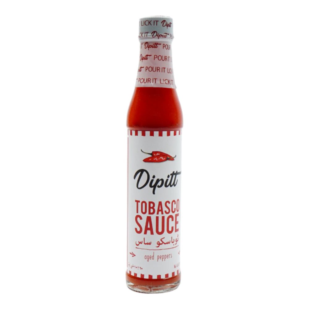 788821013903_1_72505e6e-ff57-4b91-bb4e-bea876dc7798.jpg DIPITT TOBASCO SAUCE AGED PEPPERS 60ML - Image 1