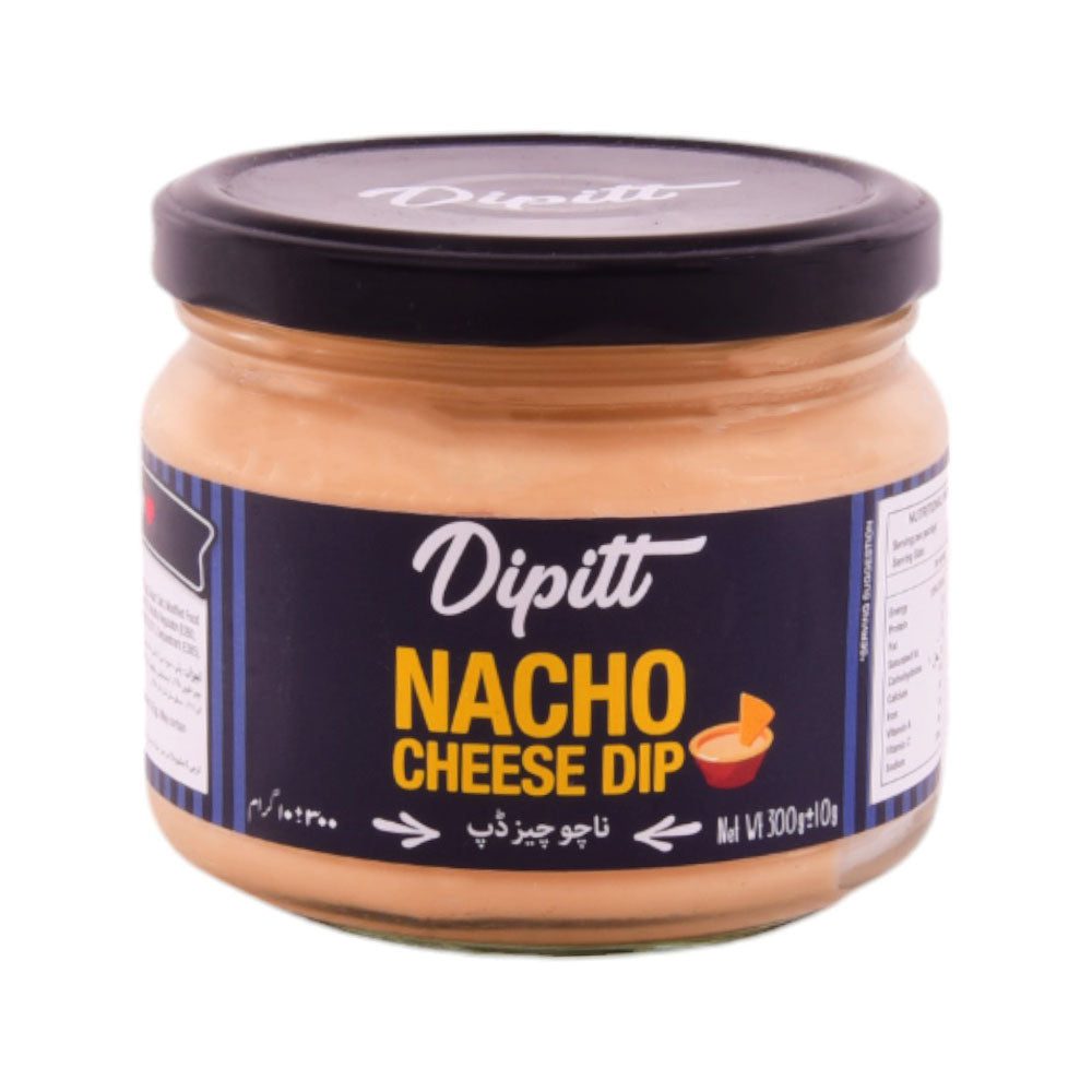 788821019486_337fbe76-b751-487c-9876-10ac8ad192fe.jpg DIPITT NACHO CHEESE DIP SAUCE 300 GM - Image 1