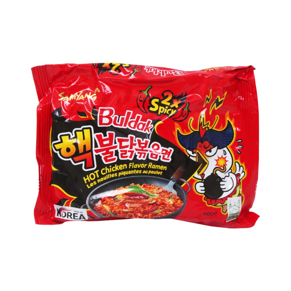 8801073113428_cb541428-11eb-4c61-9fbe-fb00b01face1.jpg SAMYANG NOODLES BULDAK 2X HOT CHICKEN RAMEN 140GM - Image 1
