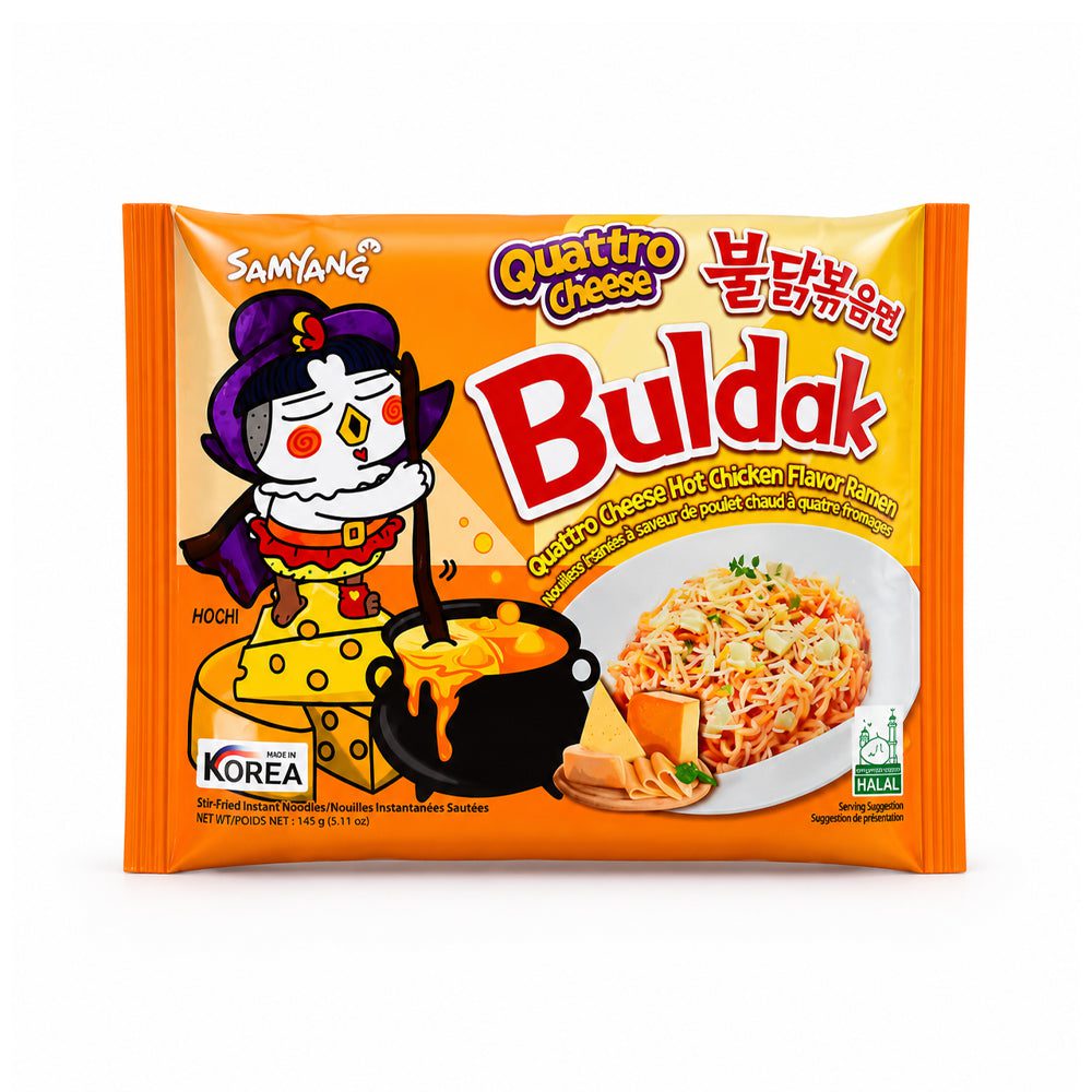 8801073115088_b8a191c0-5c11-4c75-bf76-c9f726ddfd8d.jpg SAMYANG NOODLES QUATTRO CHEESE RAMEN 145 GM - Image 1