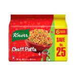 KNORR NOODLES CHATPATTA PROMO PACK 1X6 300 GM
