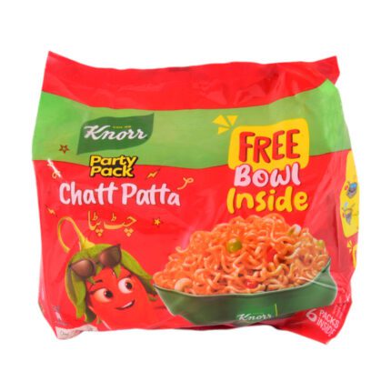 KNORR NOODLES CHATPATTA 1X6 300 GM BOWL PROMO