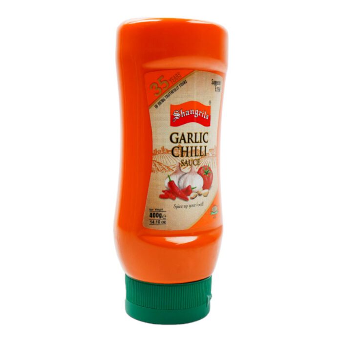SHANGRILA GARLIC CHILLI SAUCE BOTTLE 400 GM - Image 2