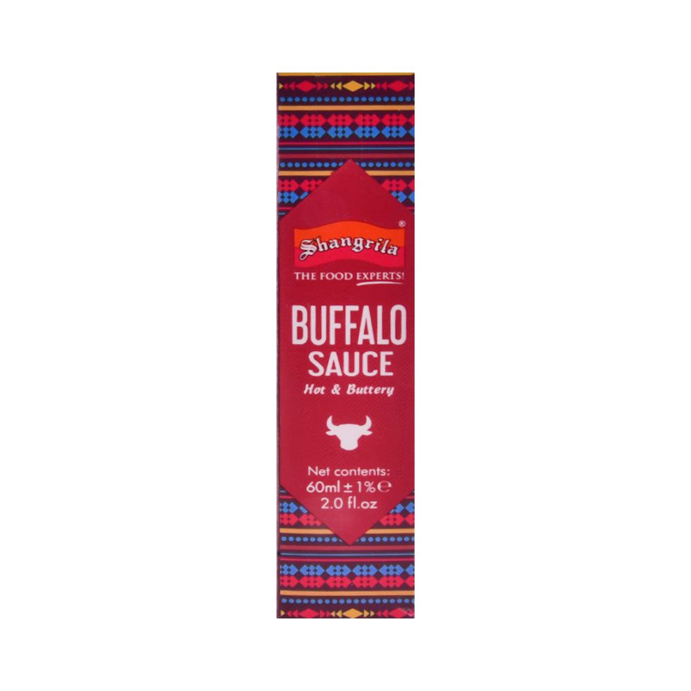 8964000844632_57ceab08-62bb-4dd4-b3dc-ba1064bf676a-1.jpg SHANGRILA BUFFALO SAUCE GLASS BOTTLE 60 ML - Image 1
