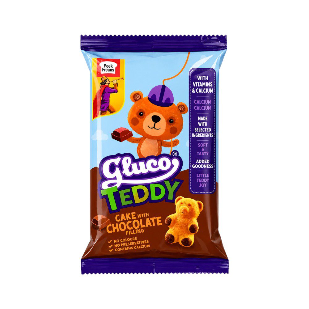 8964004771040.jpg PEEK FREANS GLUCO TEDDY CAKE WITH CHOCOLATE 31 GM - Image 1