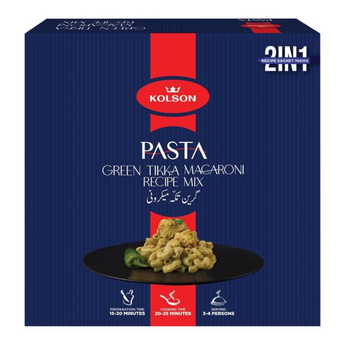 KOLSON GREEN TIKKA MACARONI 250GM - Image 2