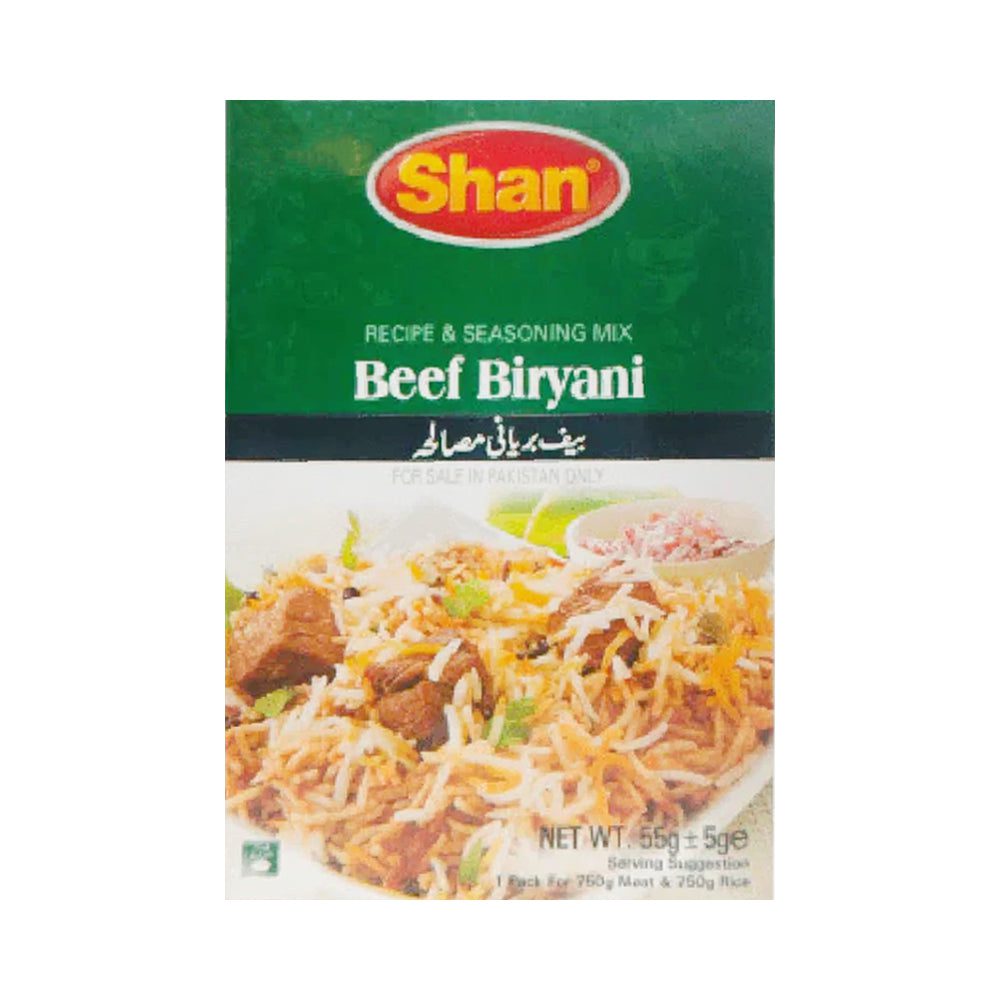 AFP-000013943_f320cf54-9ff1-4f09-acd8-a4894ac1e3a9-1.jpg SHAN KARACHI BEEF BIRYANI MASALA 55 GM - Image 1