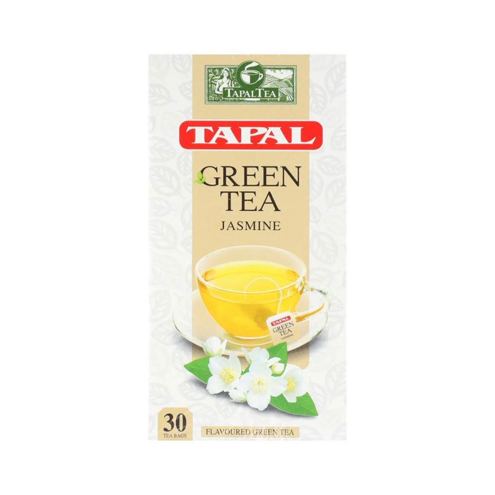 AFP-000113729.jpg TAPAL GREEN TEA JASMIN 30 BAGS 45 GM - Image 1