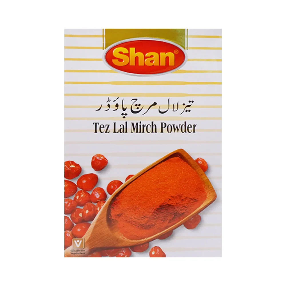 AFP-000114434 SHAN TEZ LAL MIRCH POWDER 180 GM - Image 1