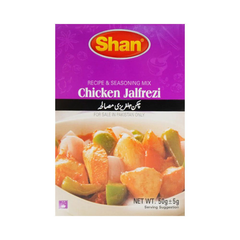 AFP-000114460_2bb002f0-010e-45ca-89e7-46098e331209-1.jpg SHAN MASALA CHICKEN JALFREZI MIX 50 GM - Image 1