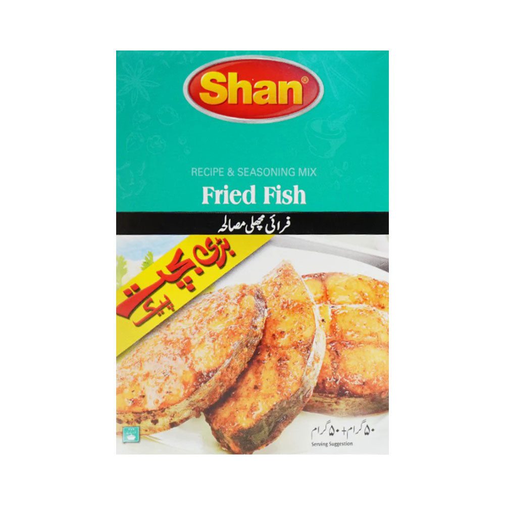 AFP-000114837_65f96185-887a-48a0-a46f-6b433c04b1c1-1.jpg SHAN MASALA FISH ECONOMY PACK 100 GM - Image 1