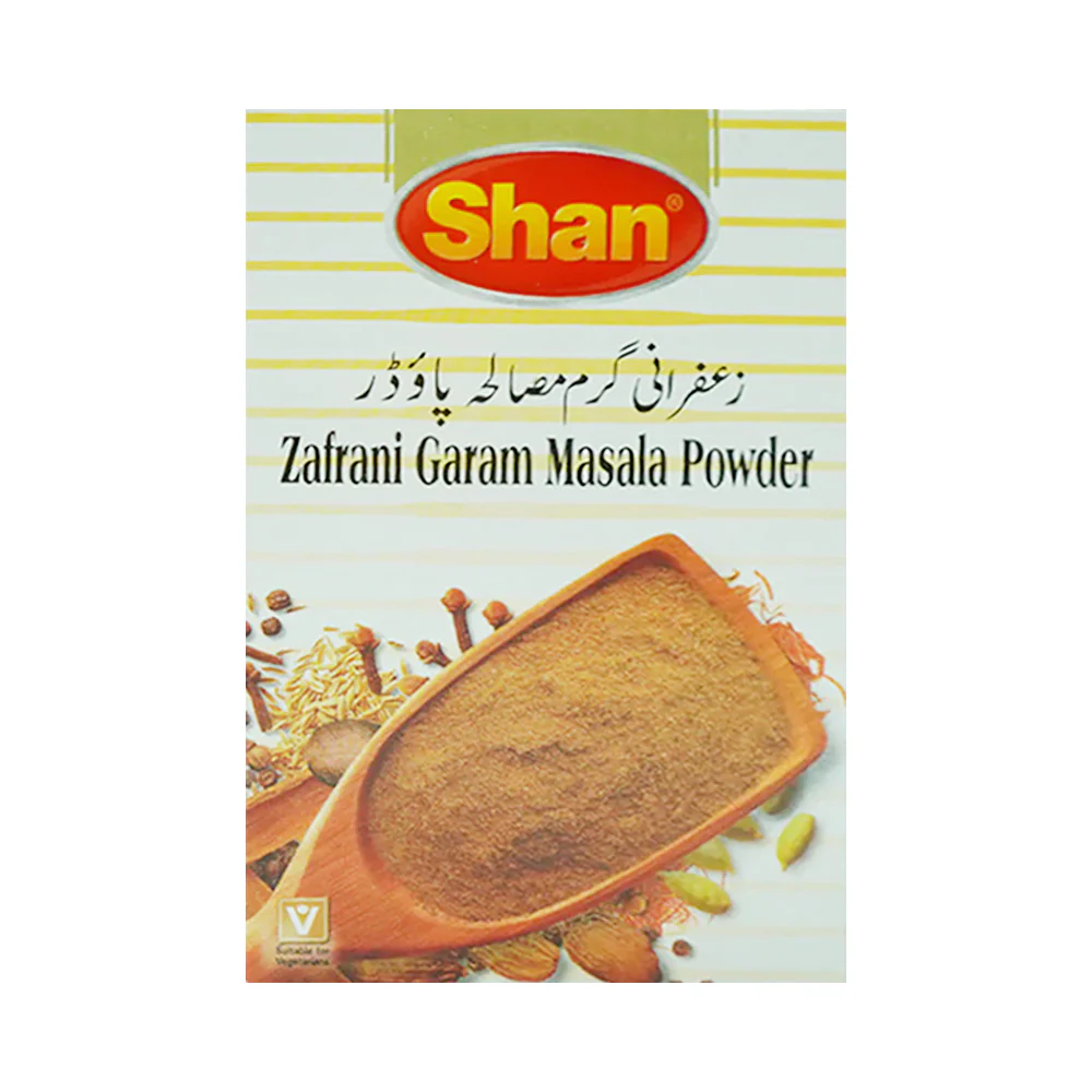 AFP-000280342 SHAN ZAFRANI GARAM MASALA POWDER 25GM - Image 1