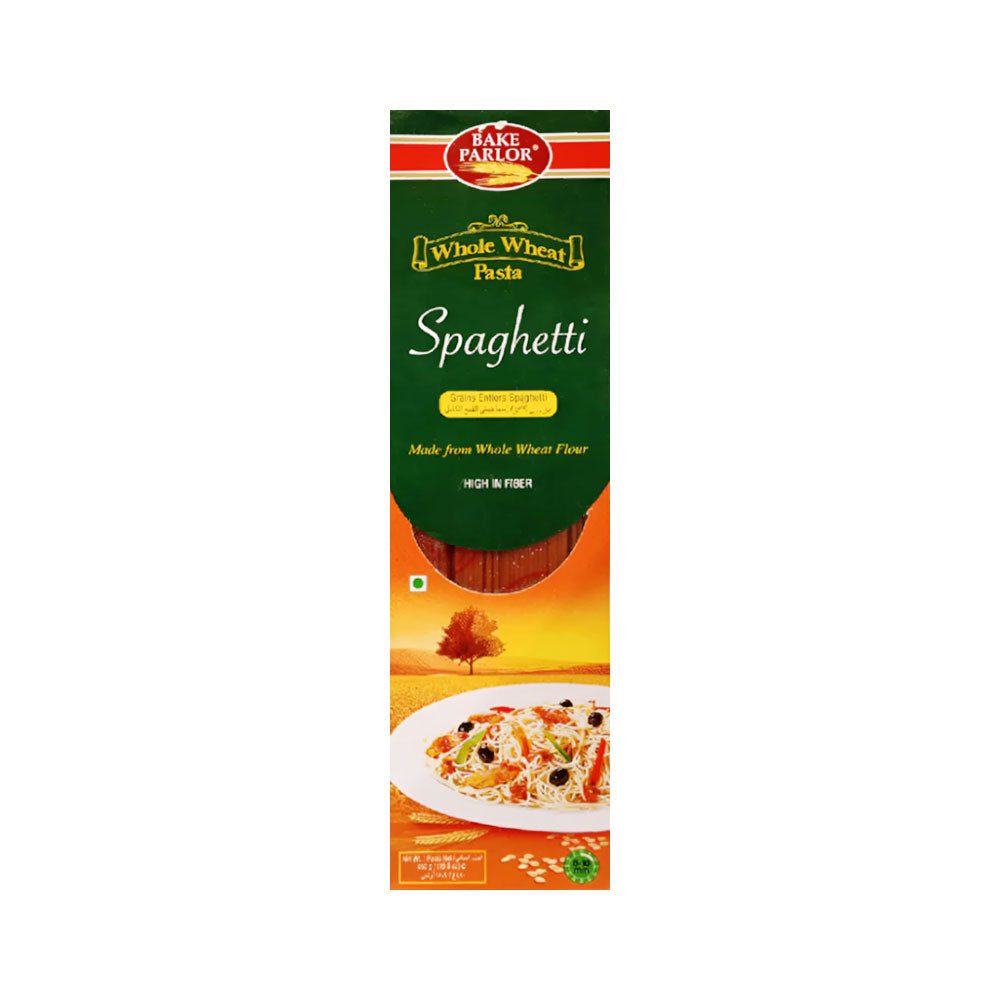 AFP-000309009.jpg BAKE PARLOR WHOLE WHEAT SPAGHETTI 450GM - Image 1