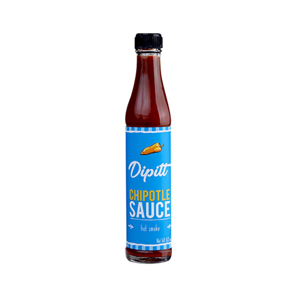 Chipotlesauce60ml-1.jpg DIPITT CHIPOTLE SAUCE HOT SMOKE 60ML - Image 1