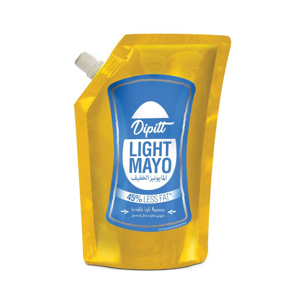 LightMayo.jpg DIPITT LIGHT MAYO 45% LESS FAT 375 GM - Image 1