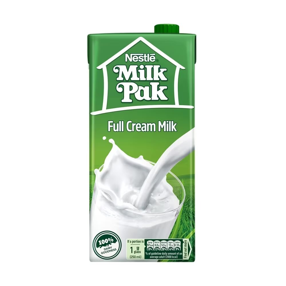 NewProject-2023-10-30T124200.629.png NESTLE MILKPAK MILK FULL CREAM 1 LTR - Image 1