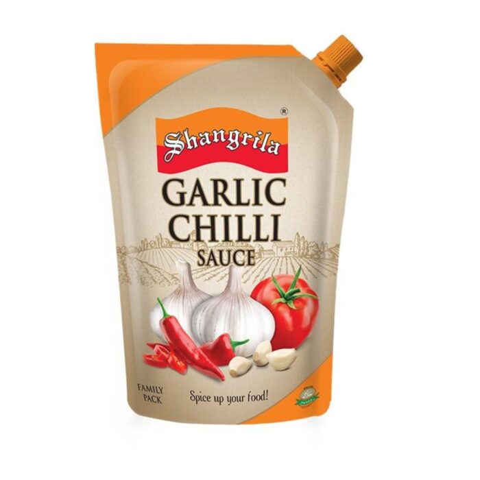 SHANGRILA CHILLI GARLIC SAUCE POUCH 800 GM - Image 2
