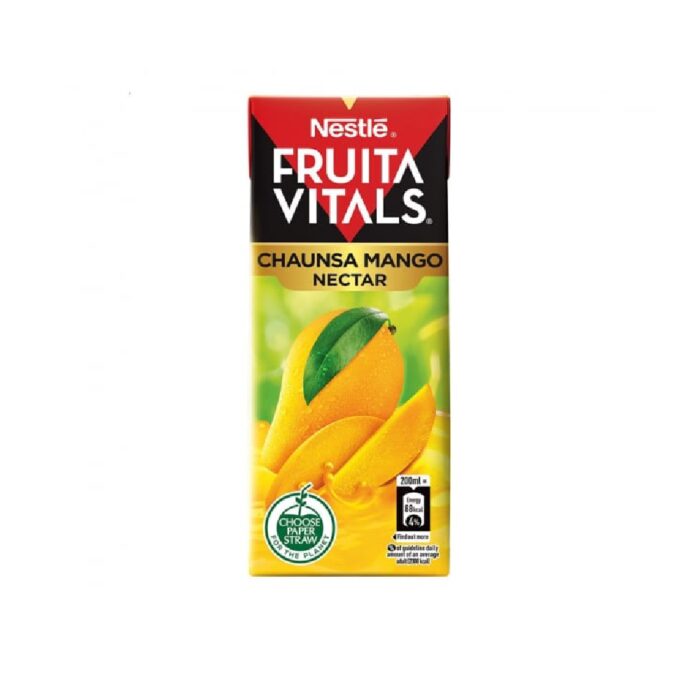 NESTLE JUICE FRUITA VITALS CHAUNSA NECTAR 200 ML-CARTON - Image 2