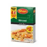 SHAN BIRYANI MASALA MONTHLY PACK 4X50 GM