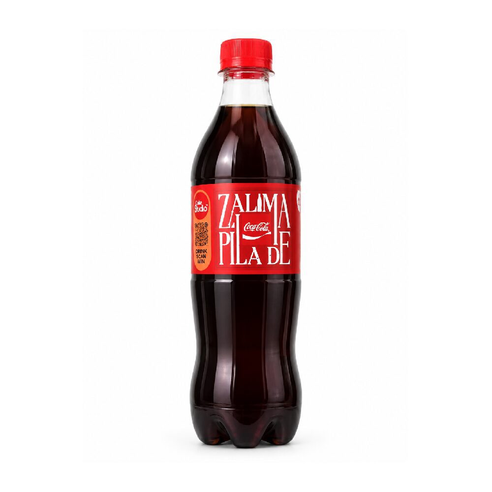 NewProject_1_a37e332a-33dd-45f9-aeac-9a38efefdf18.png COKE BOTTLE 500 ML - Image 1