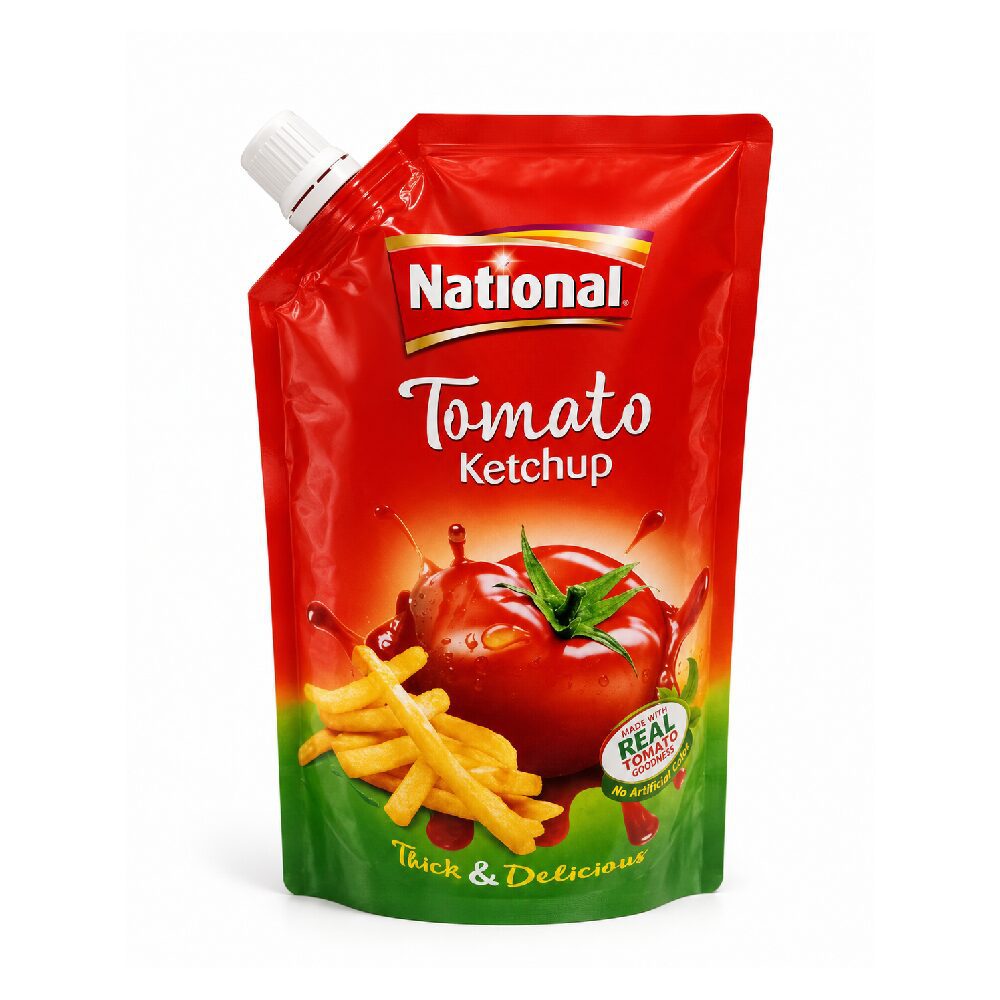 NewProject_27_6ff3e937-0aaf-430b-9ced-fa334bb99bd4.png NATIONAL TOMATO KETCHUP POUCH 400 GM - Image 1