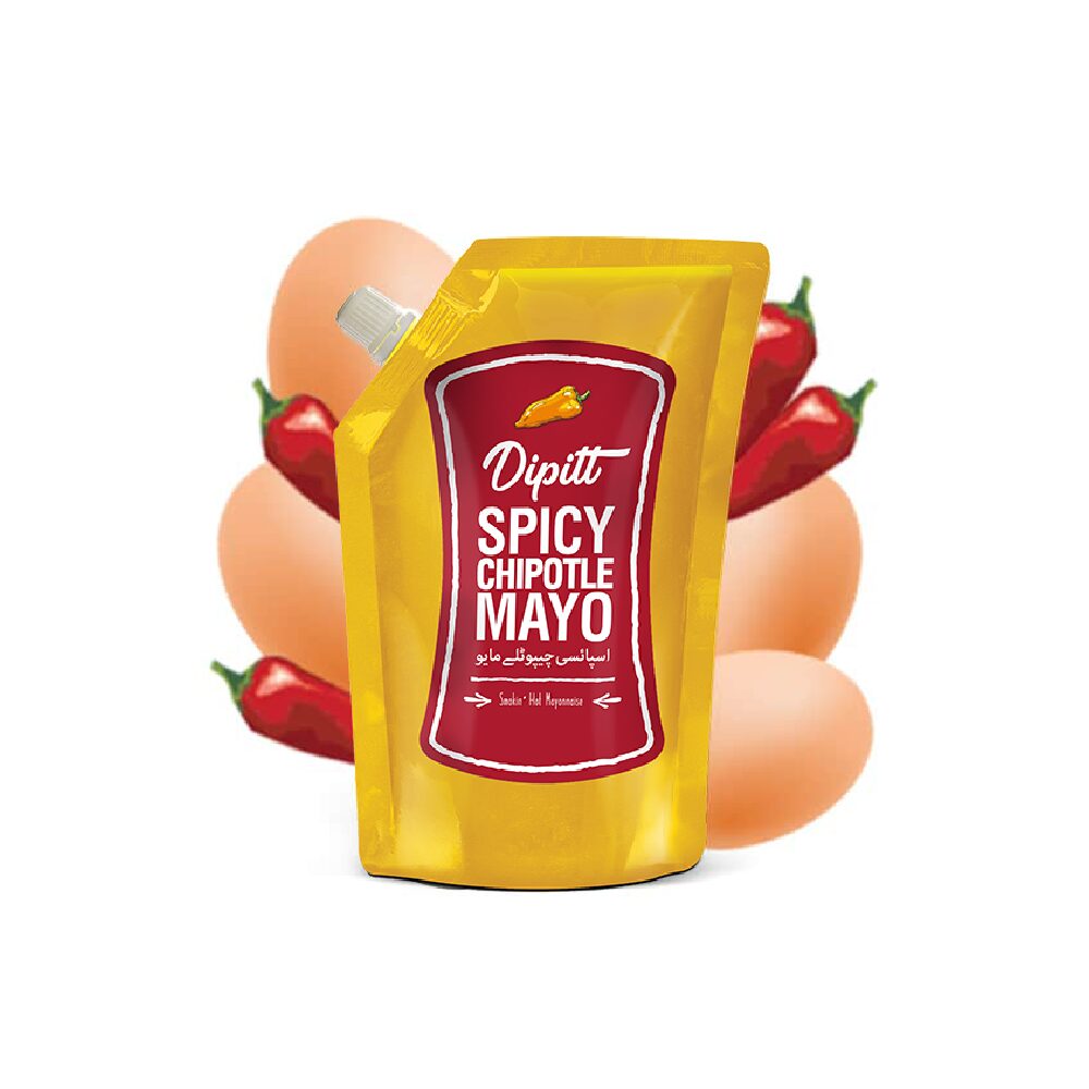 NewProject_51_a4050d89-a8fe-4a84-97e5-57904031ad23.png DIPITT MAYO SPICY SMOKE & CREAMY POUCH 400 GM - Image 1