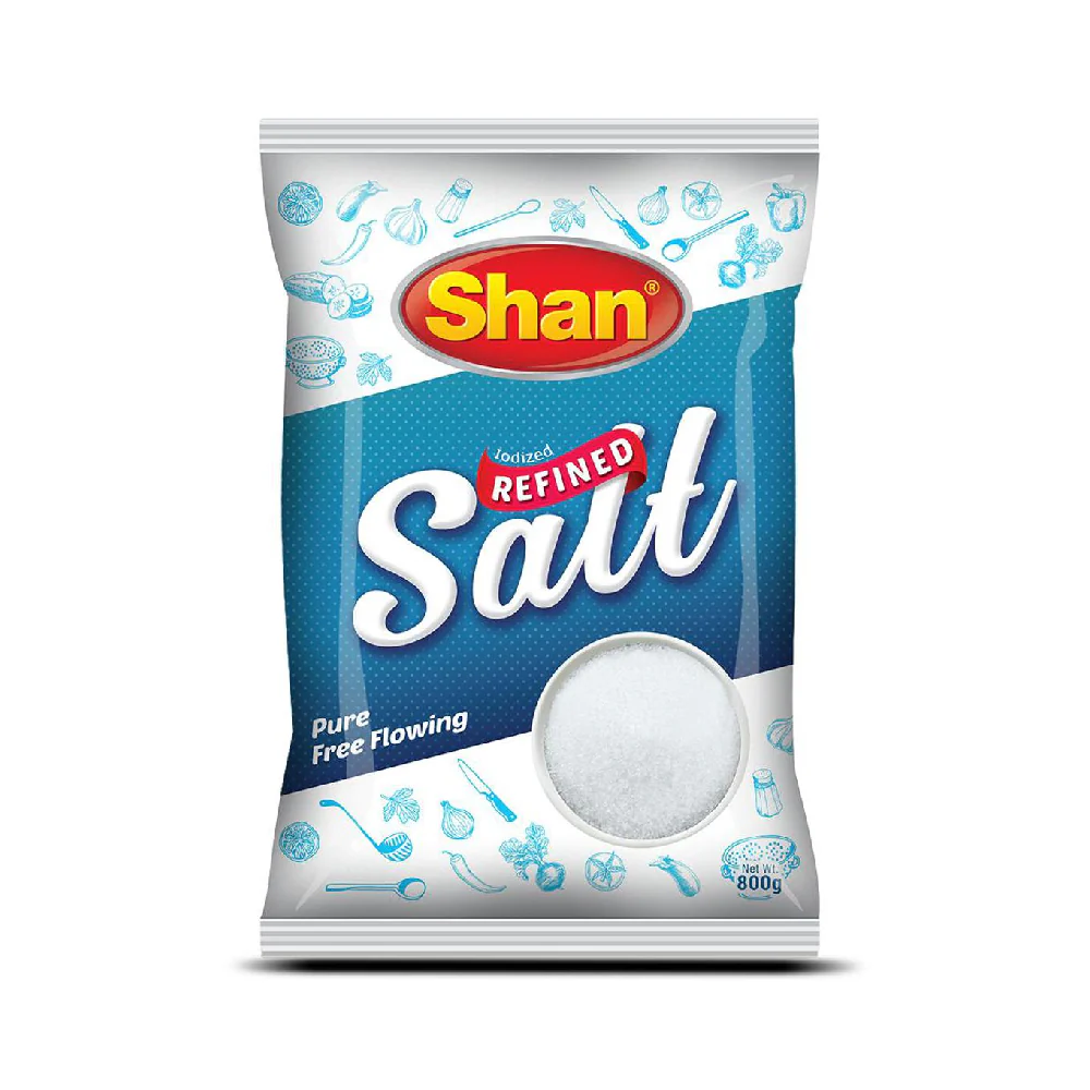 NewProject_5_d835fd31-c8c1-4262-96a3-1e71ae8adacd SHAN SALT PURE REFINED 800 GM - Image 1