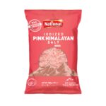 NATIONAL IODIZED PINK HIMALAYAN SALT 800 GM POUCH