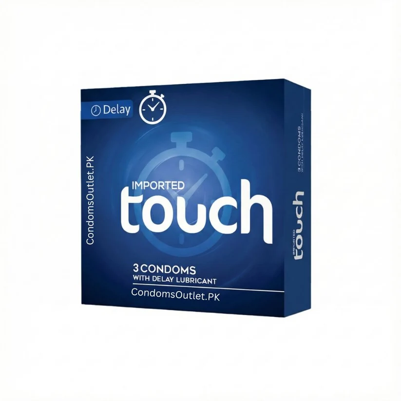 Touch Delay Condoms (3 Pack) – Extended Timing & Performance - Image 1