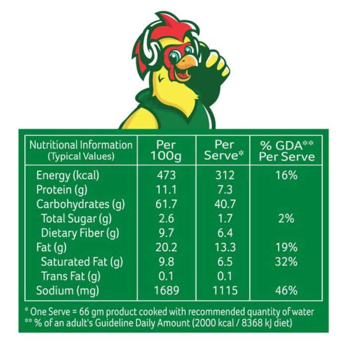 KNORR NOODLES CHICKEN PROMO PACK 1X4 200 GM - Image 8