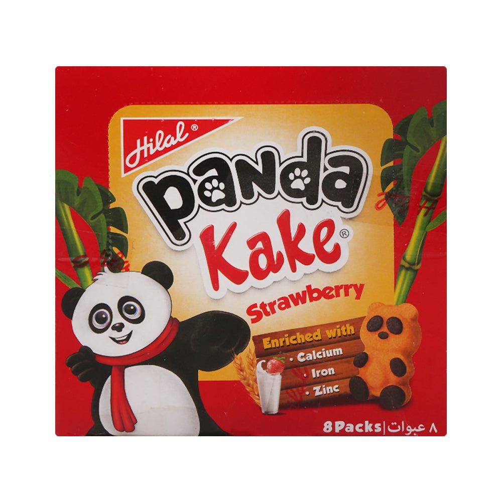 0769503782393_c2dc9ab5-971d-48f9-9af9-259287bc7c4b.jpg HILAL PANDA KAKE STRAWBERRY 30GM 8PC BOX - Image 1