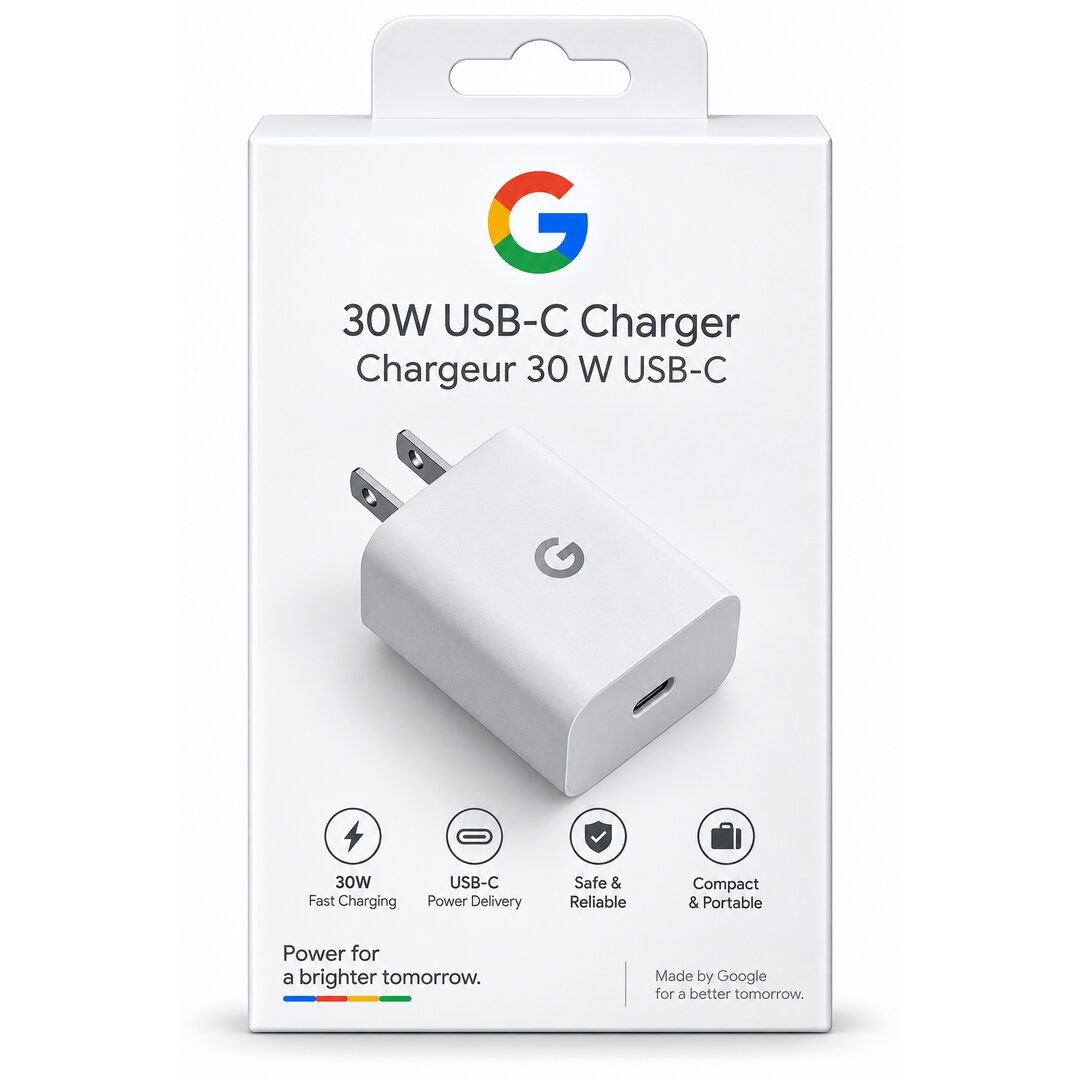 07_Google_30W_USB-C_Charger_1080x1080 Google 30W USB-C Charger - Image 1