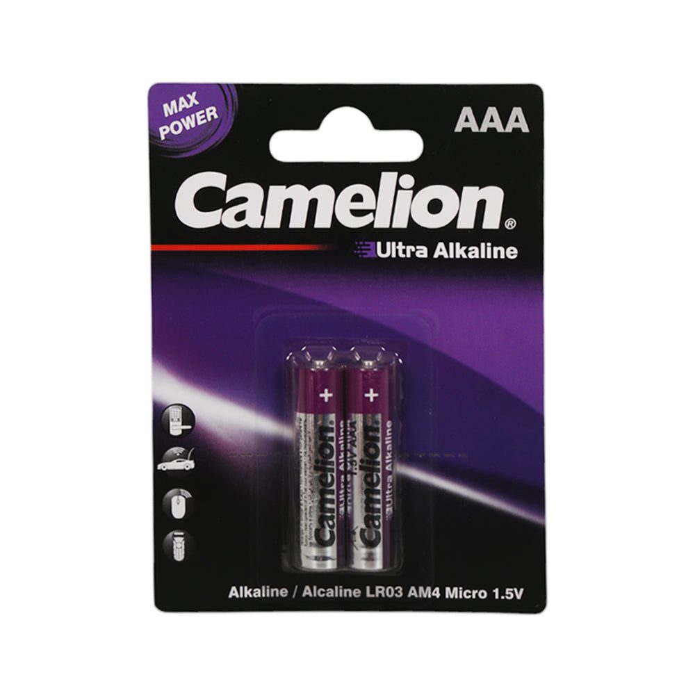 0849198009279_dd1abc68-1871-4b79-862d-4a7201ac2f08.jpg CAMELION ULTRA ALKALINE AAA2(LR03-BP2UT) - Image 1