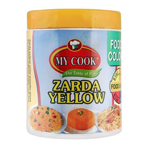 1016870-1.jpg My Cook Zarda Yellow Food Colour, 25g - Image 1