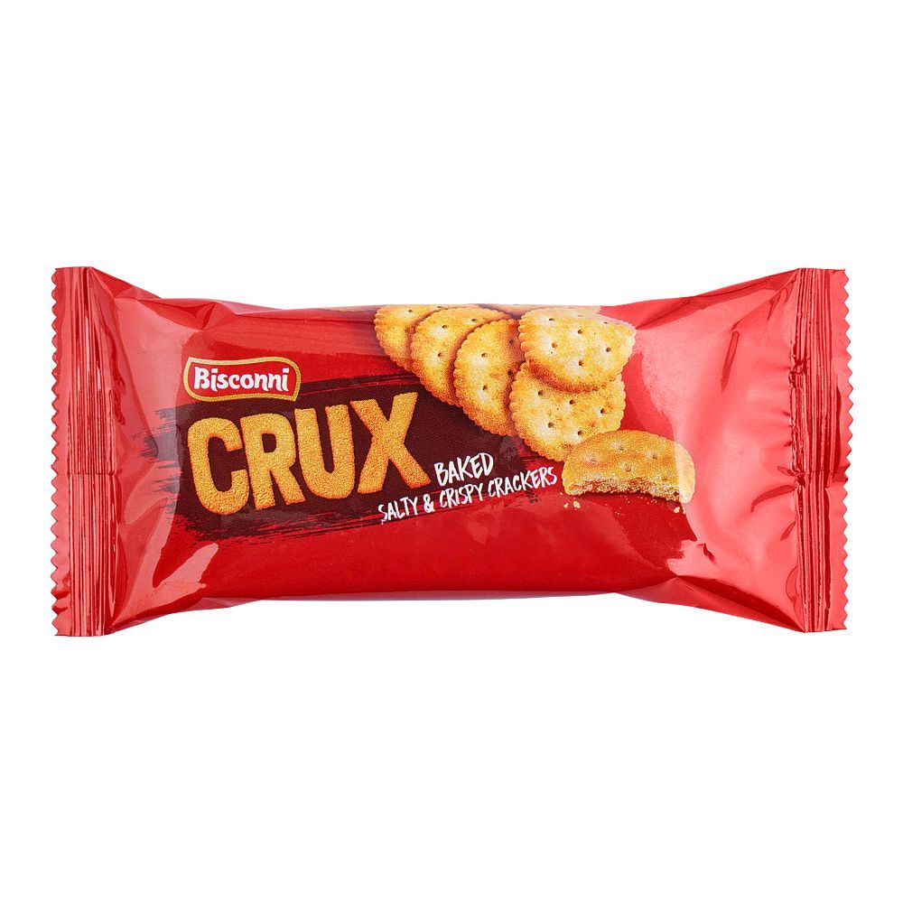 1203888-1.jpg BISCONNI CRUX CRISPY CRACKERS BISCUITS SNACK PACK 27GM - Image 1