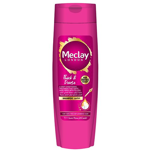 127095.jpg MECLAY LONDON SHAMPOO 185ML THICK&DENSE - Image 1