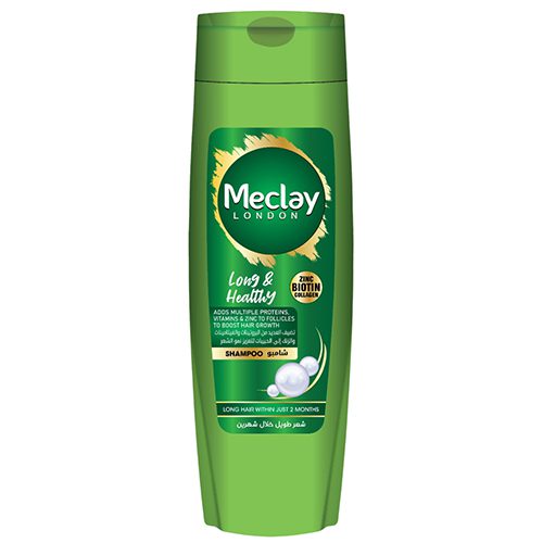 127100.jpg MECLAY LONDON SHAMPOO 185ML LONG&HEALTHY - Image 1