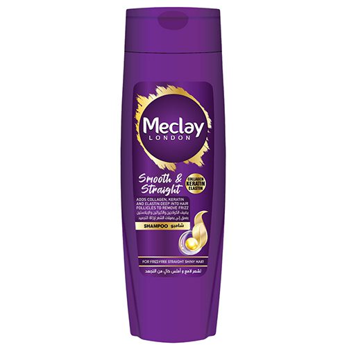 127101.jpg MECLAY LONDON SHAMPOO 185ML SMOOTH&STRAIGHT - Image 1