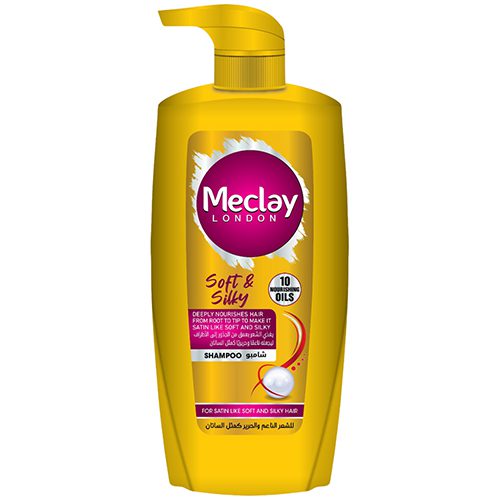 127135.jpg MECLAY LONDON SHAMPOO 660ML SOFT&SILKY - Image 1