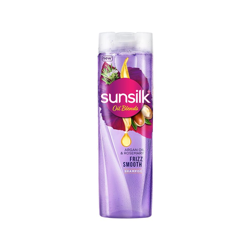 1285488-uni-rpl-1.jpg Sunsilk Oil Blends Frizz Smooth Shampoo With Rosemary & Argan Oil, 380ml - Image 1