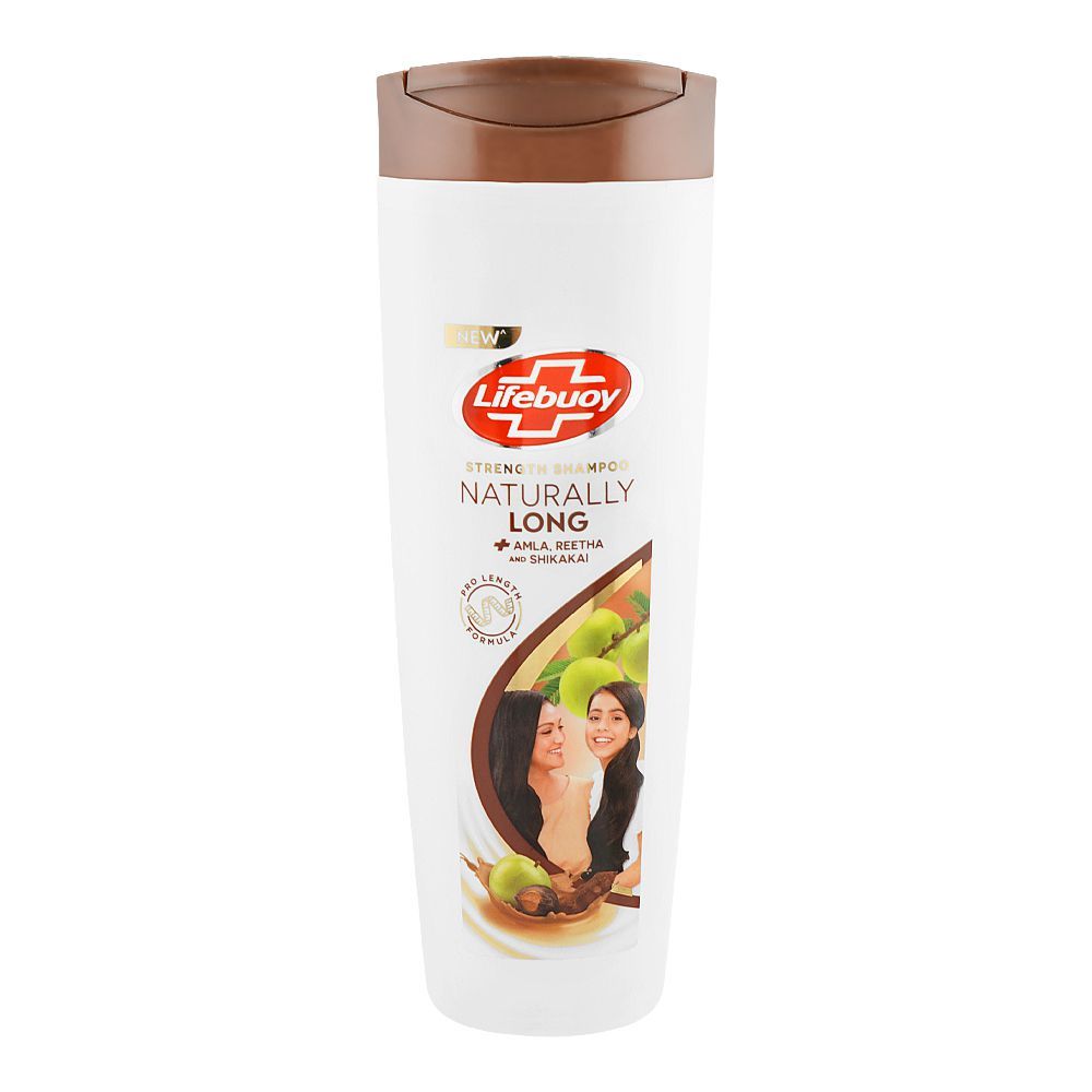 1311933-1.jpg Lifebuoy Naturally Long Amla Reetha & Shikakai Pro Length Strength Shampoo, 370ml - Image 1