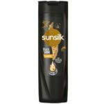 SUNSILK SHAMPOO 185ML STUNNING BLACK SHINE