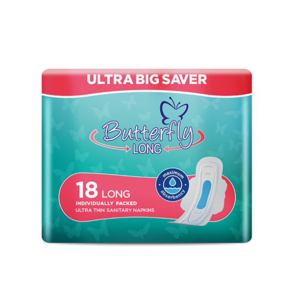 22941.webp Butterfly Long Ultra Big Saver Sanitary Pads Long 18Pcs - Image 1